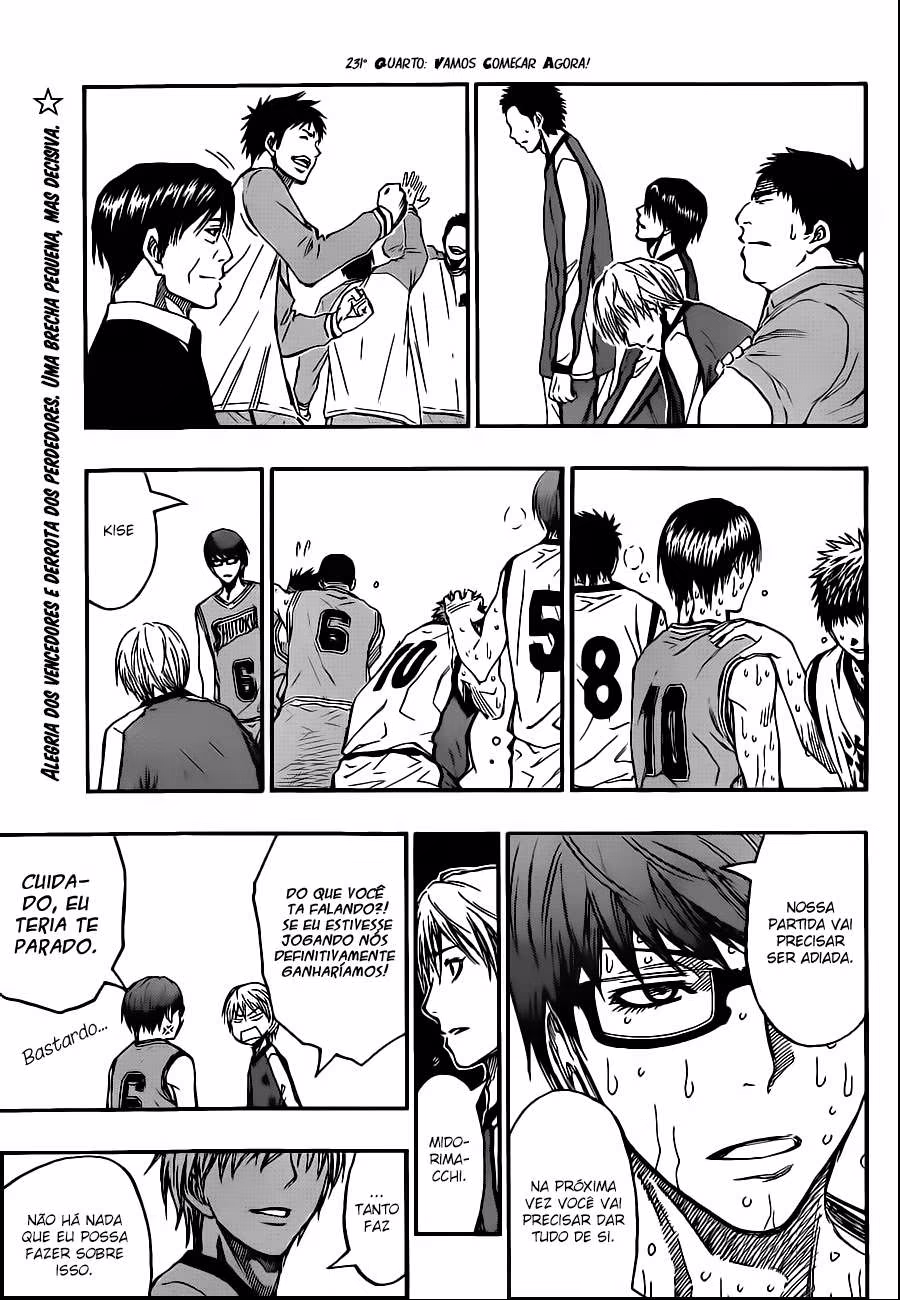 Kuroko no Basket, capítulo 231, página 4
