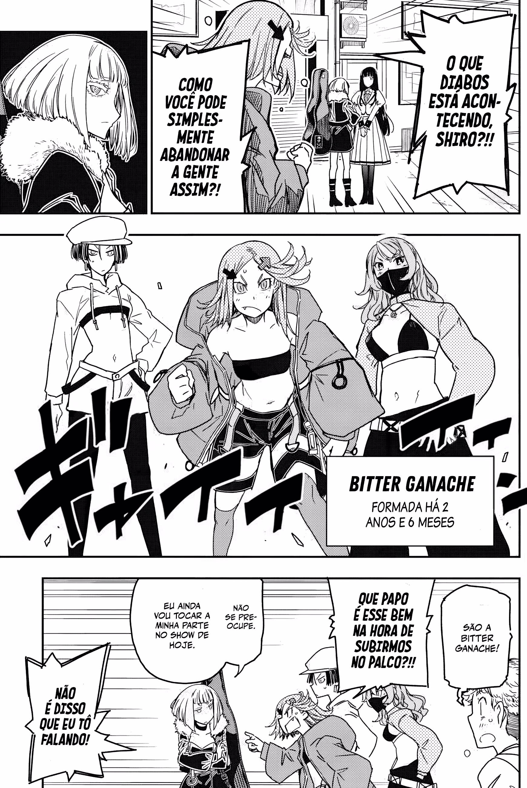 Rock wa Lady no Tashinami deshite, capítulo 10, página 4
