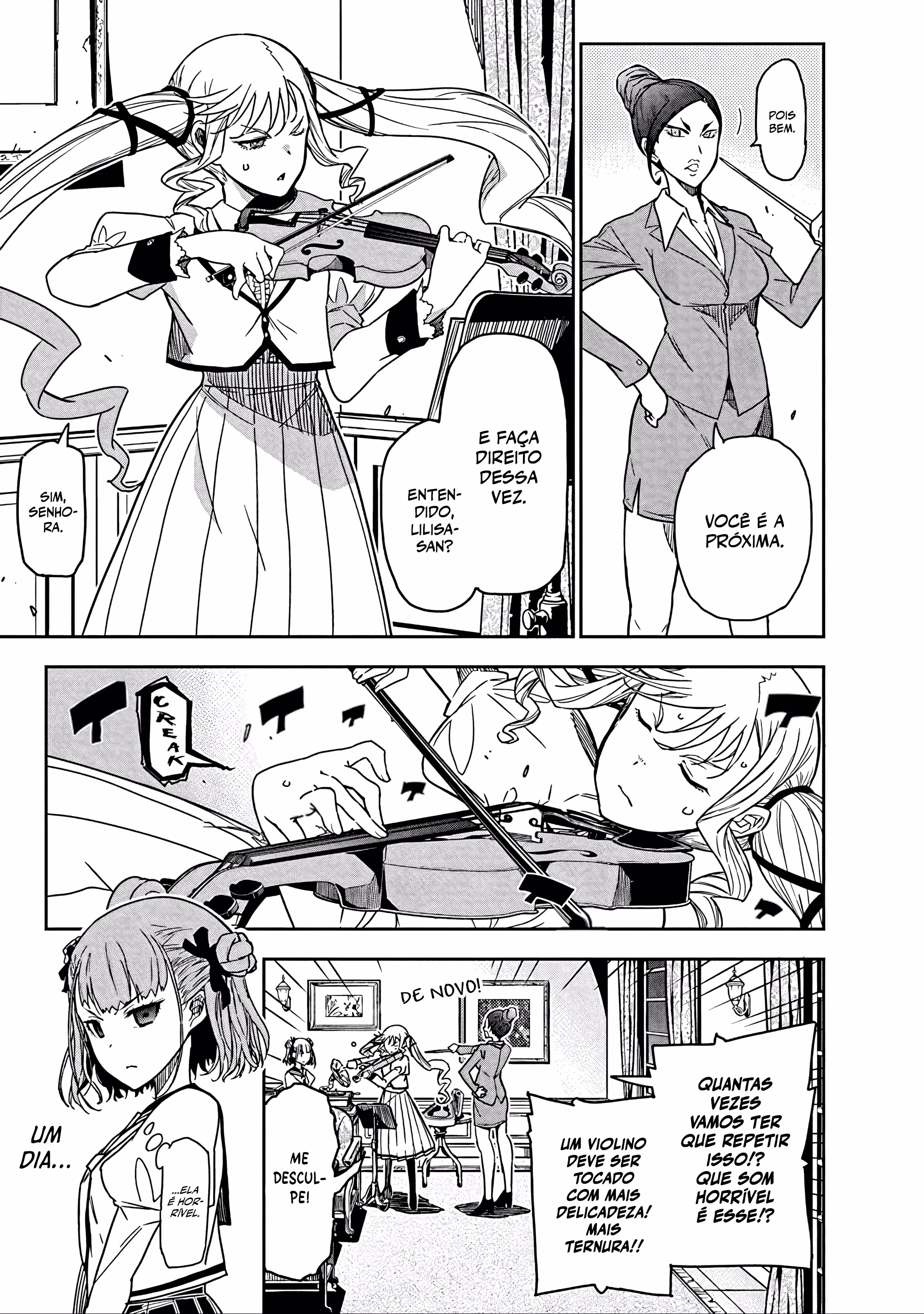 Rock wa Lady no Tashinami deshite, capítulo 5, página 4