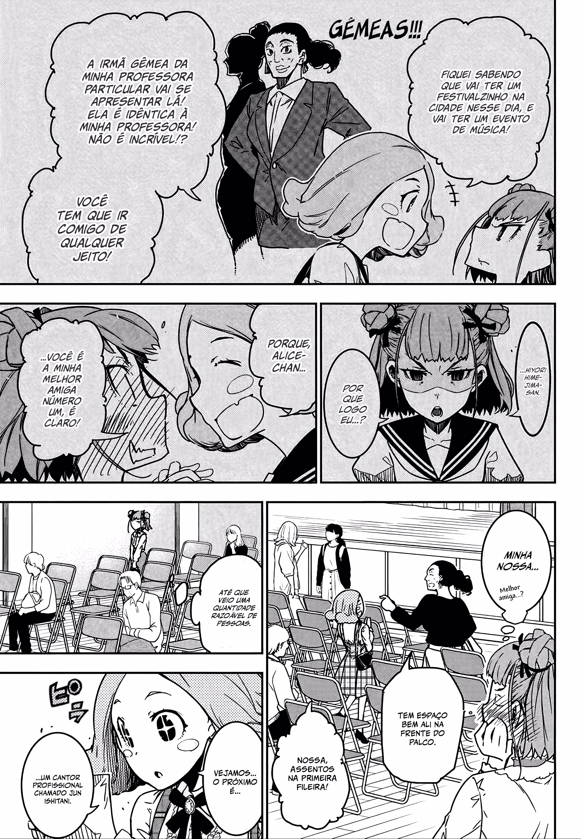 Rock wa Lady no Tashinami deshite, capítulo 7, página 4
