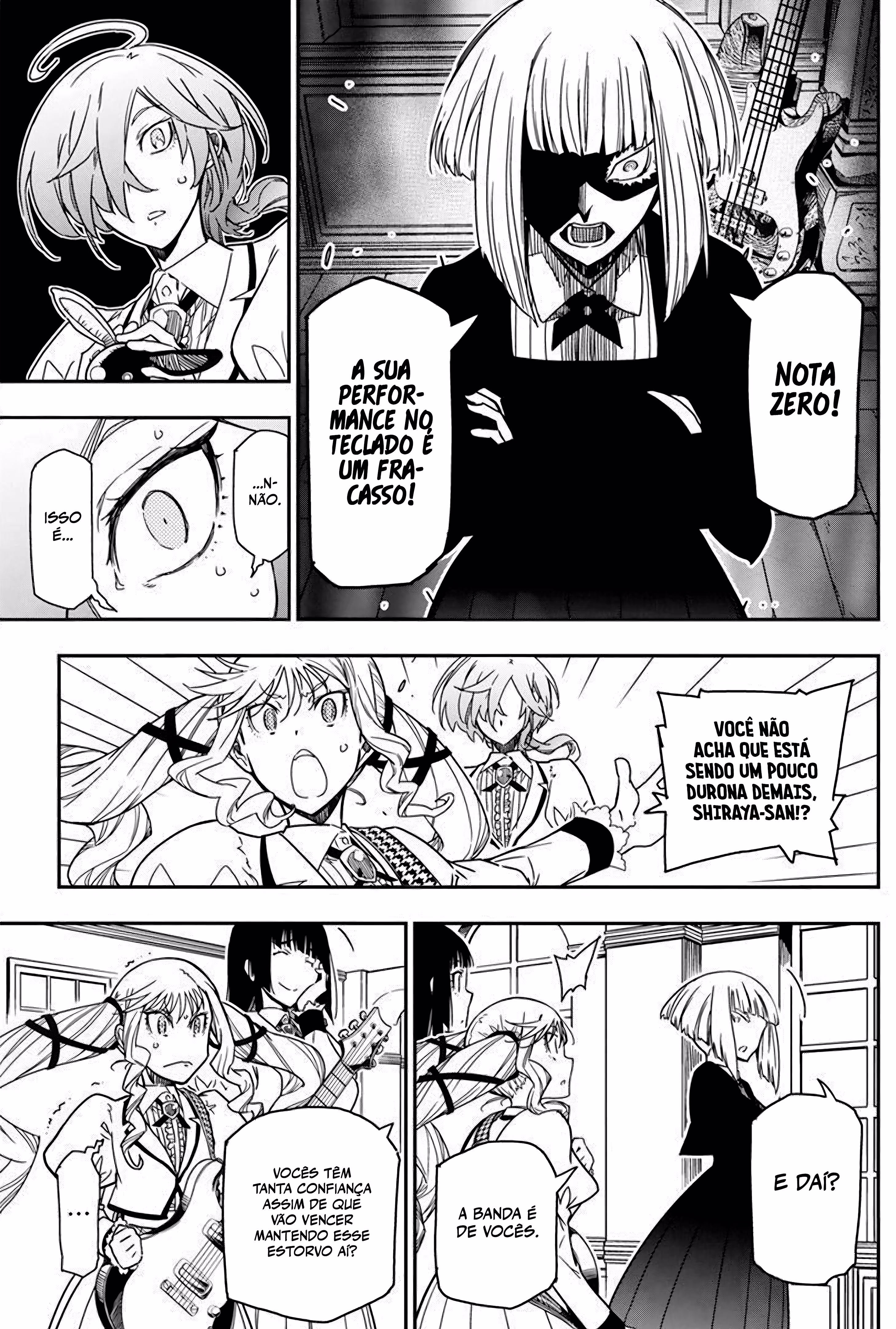 Rock wa Lady no Tashinami deshite, capítulo 13, página 4