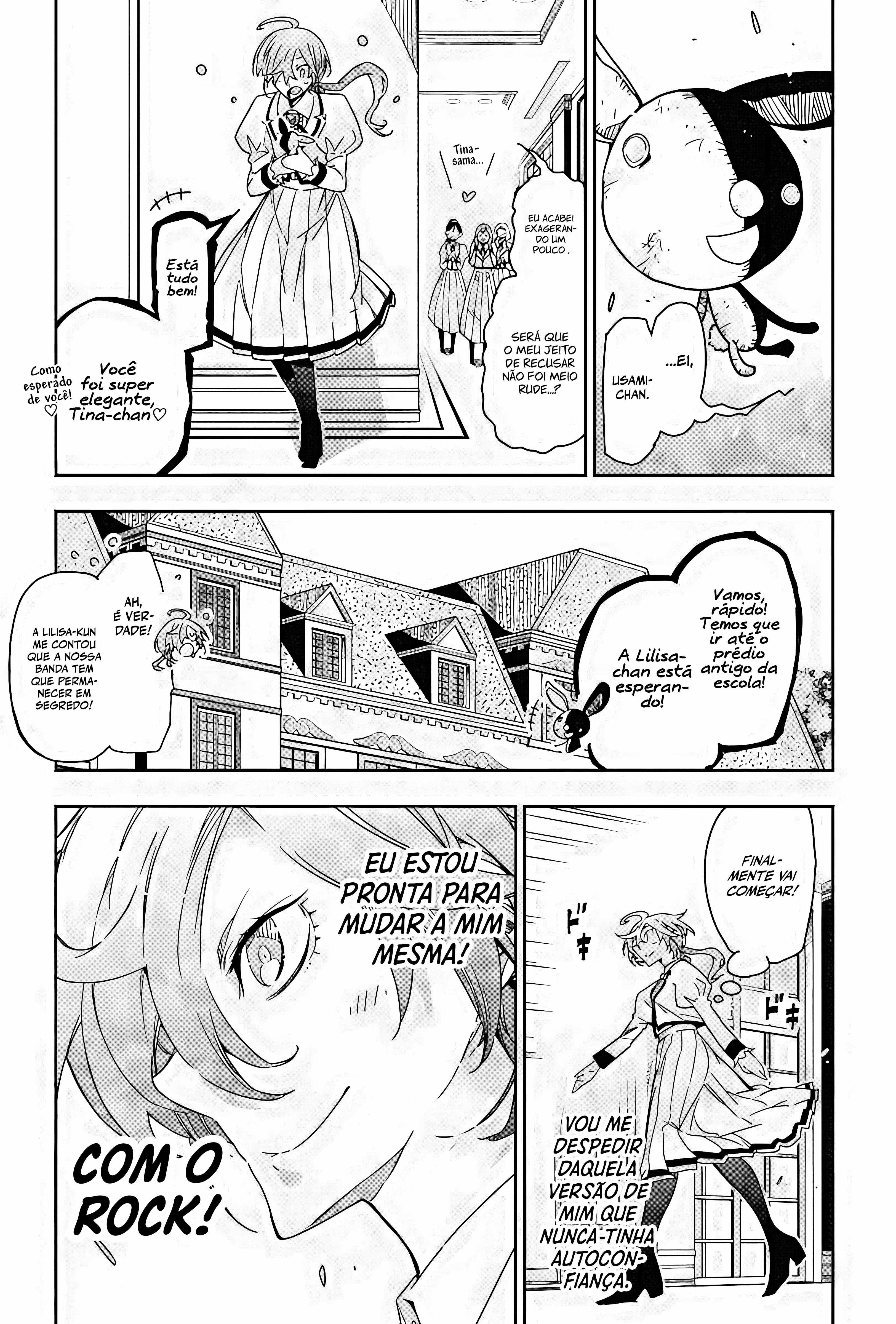Rock wa Lady no Tashinami deshite, capítulo 12, página 4