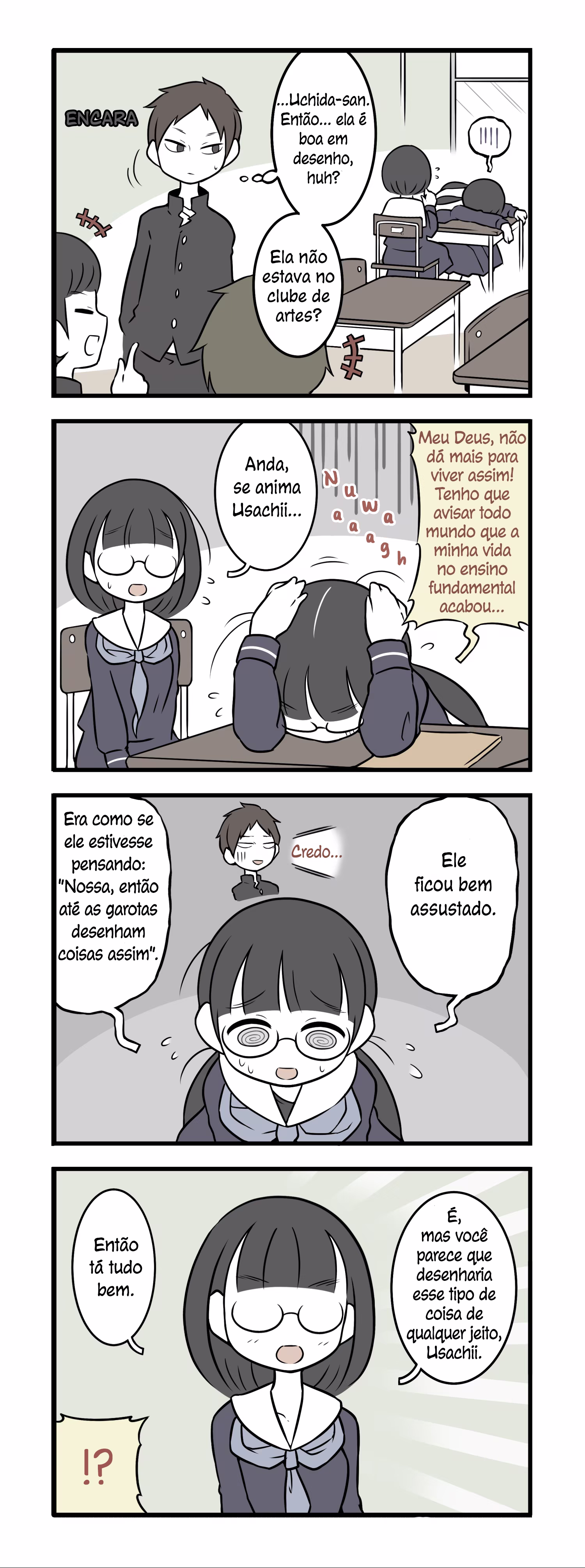 Bijutsubu Girl, capítulo 4, página 3
