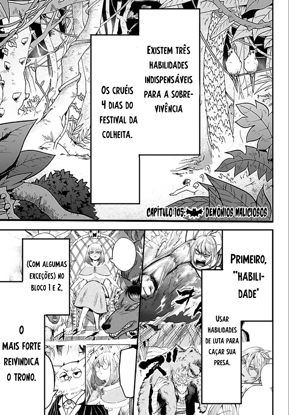 Mairimashita! Iruma-kun, capítulo 105, página 2