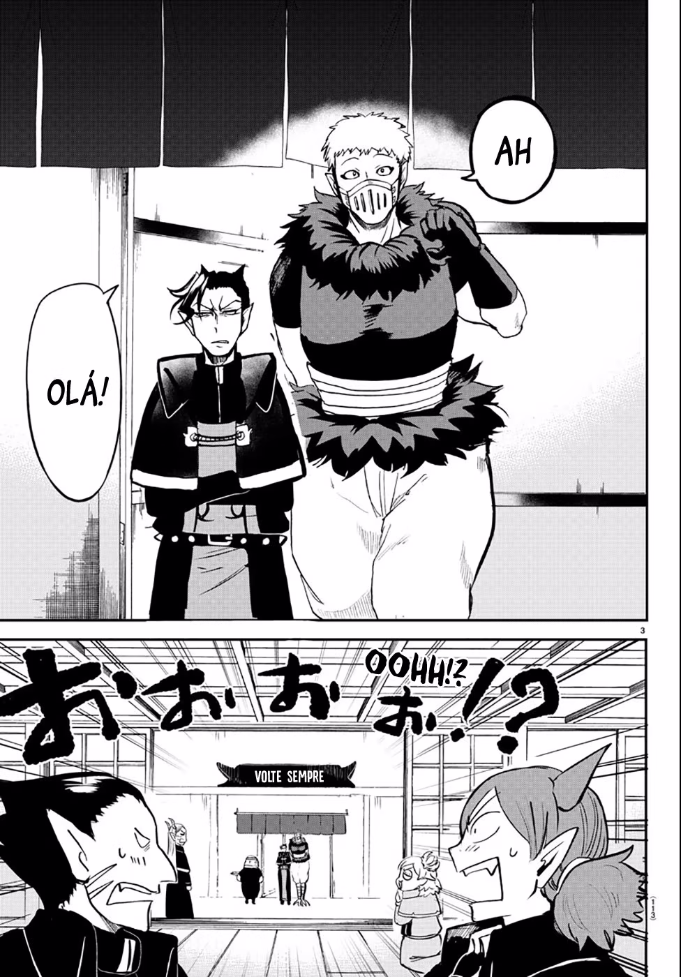 Mairimashita! Iruma-kun, capítulo 145, página 4