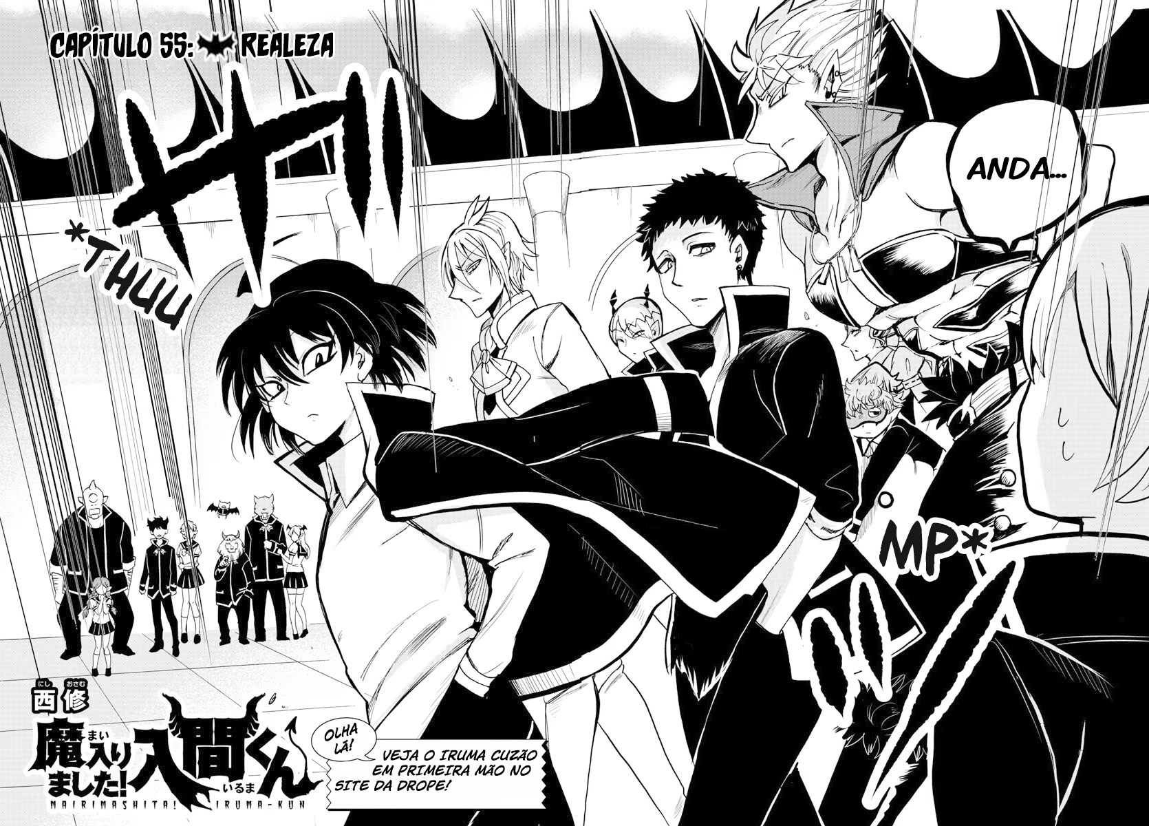 Mairimashita! Iruma-kun, capítulo 55, página 3
