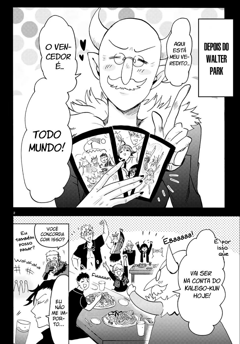 Mairimashita! Iruma-kun, capítulo 92, página 3