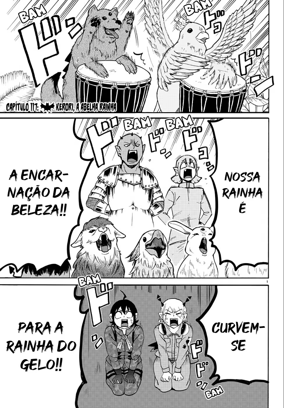 Mairimashita! Iruma-kun, capítulo 117, página 2