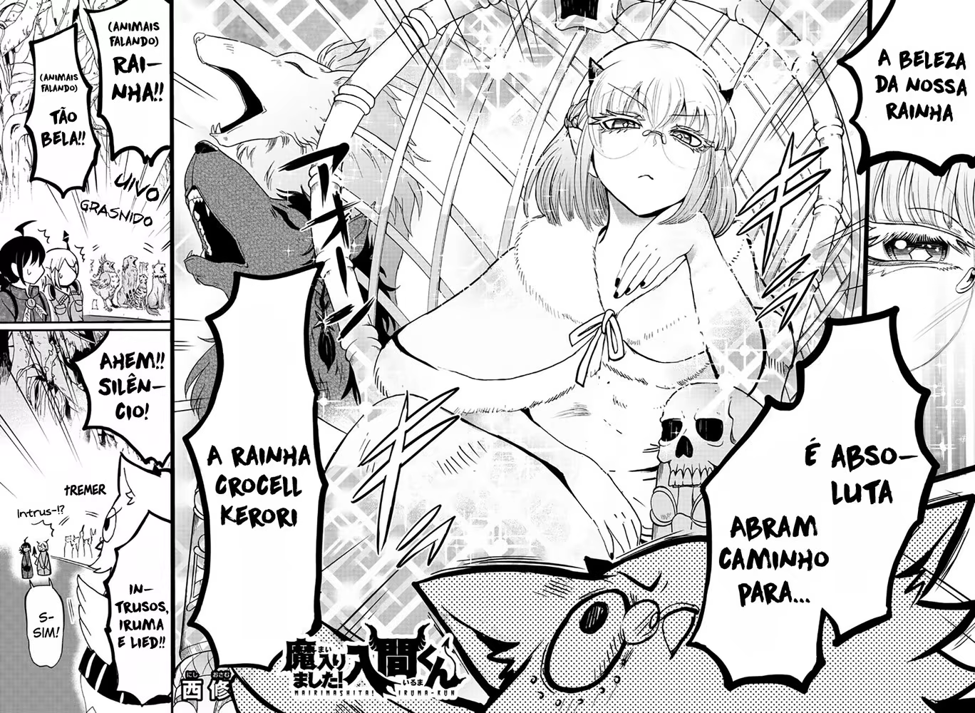Mairimashita! Iruma-kun, capítulo 117, página 3