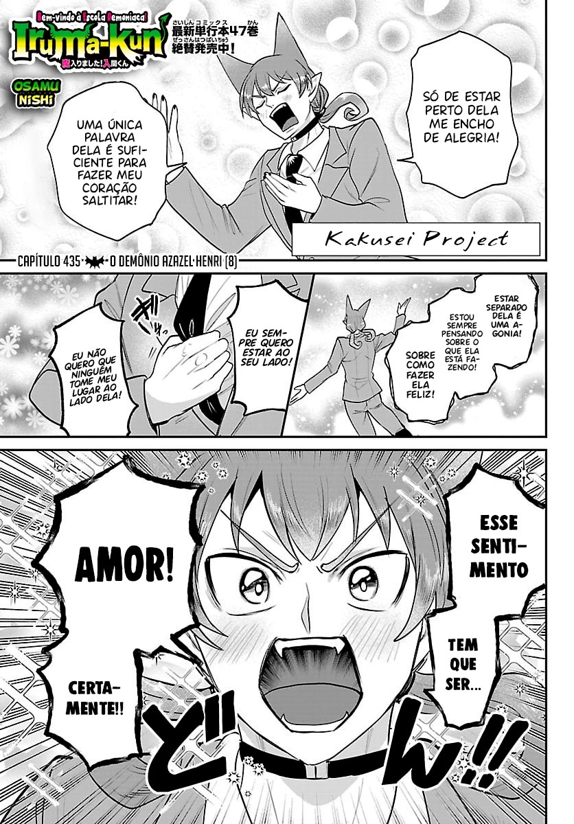Mairimashita! Iruma-kun, capítulo 435, página 2