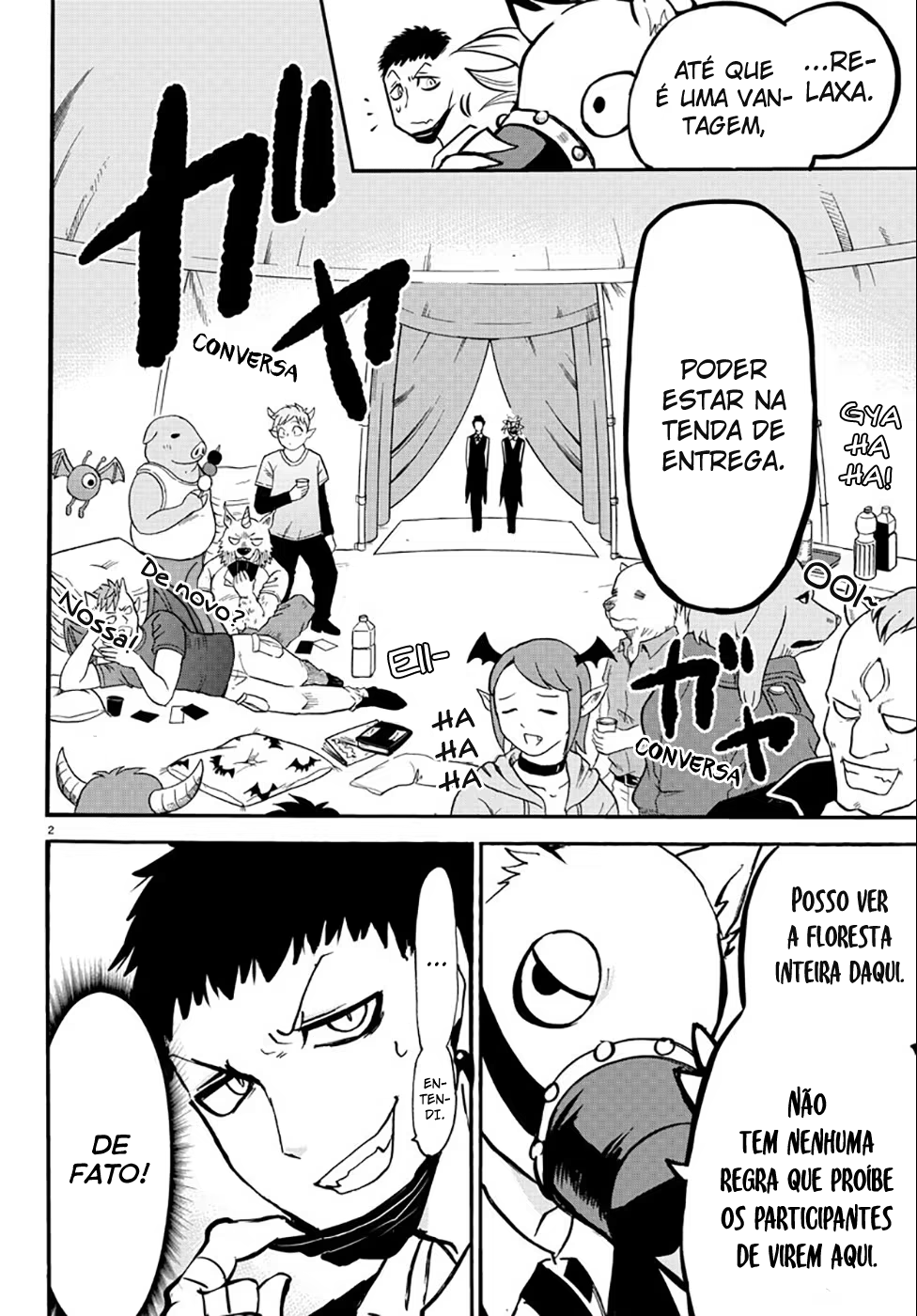Mairimashita! Iruma-kun, capítulo 135, página 3
