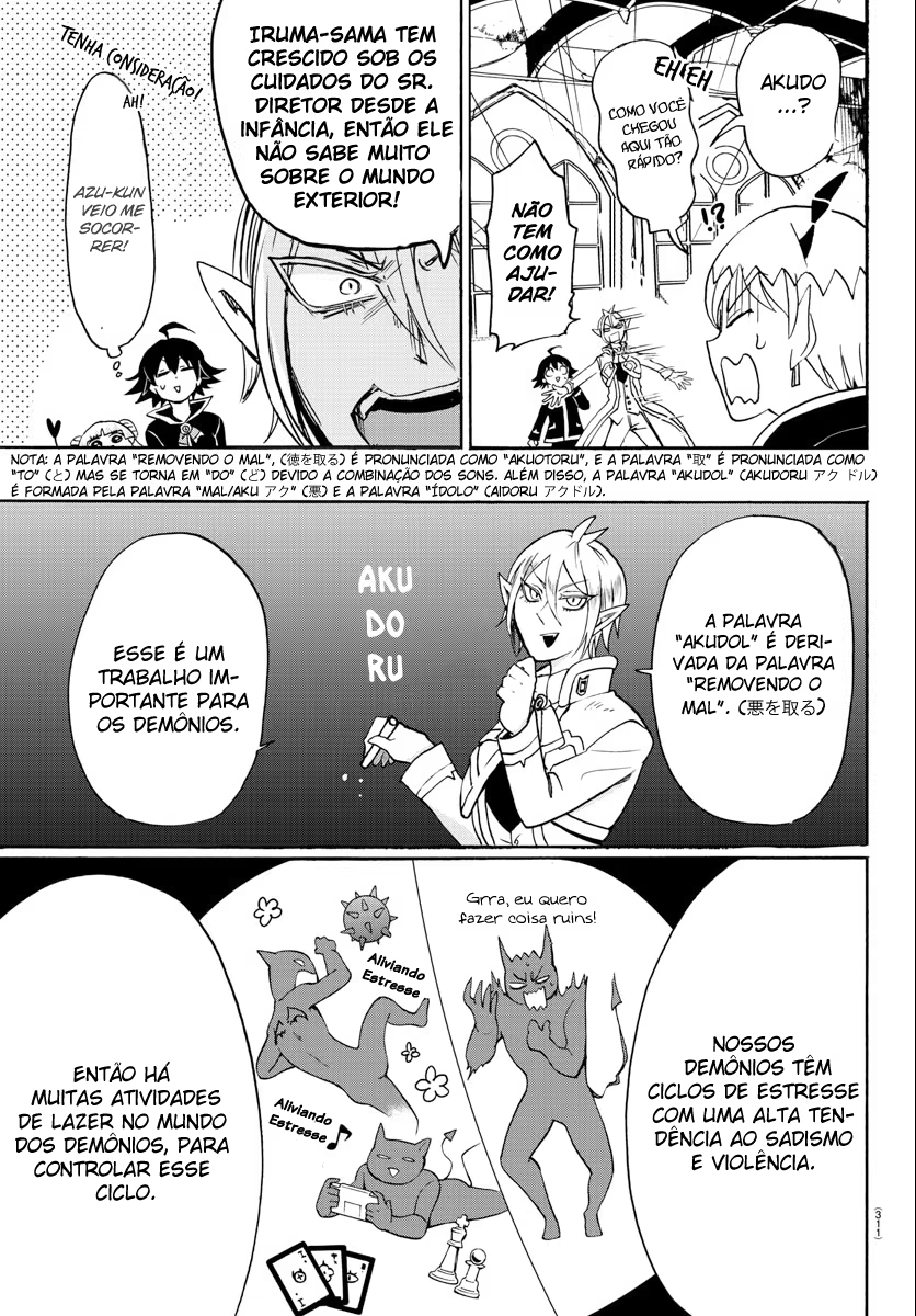 Mairimashita! Iruma-kun, capítulo 40, página 4