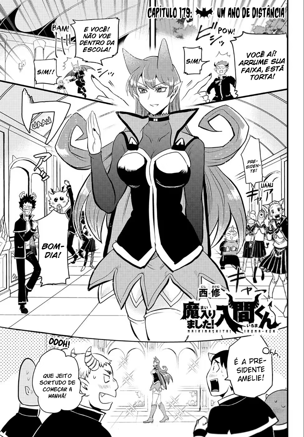 Mairimashita! Iruma-kun, capítulo 179, página 2