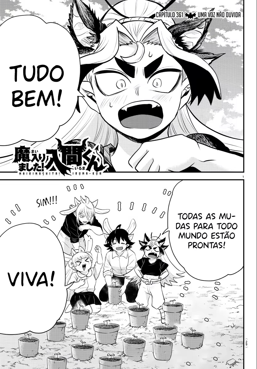 Mairimashita! Iruma-kun, capítulo 361, página 2