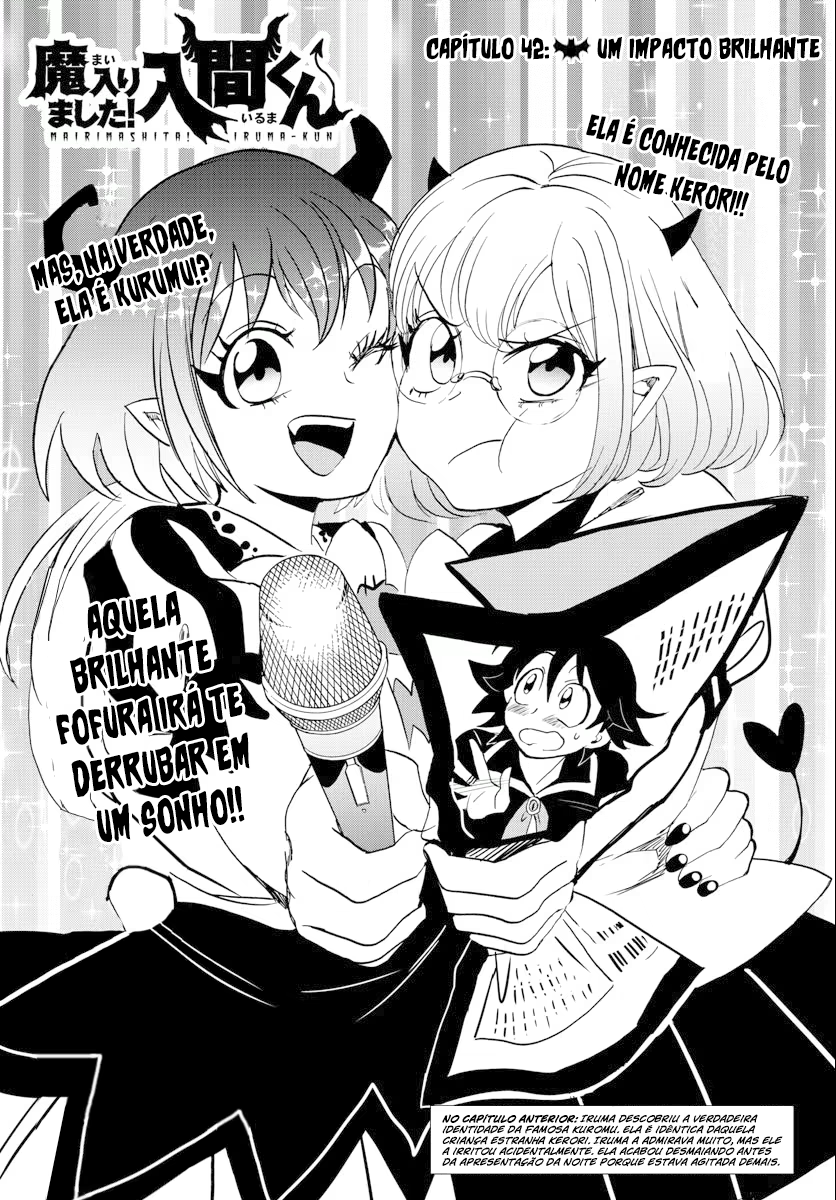 Mairimashita! Iruma-kun, capítulo 42, página 2