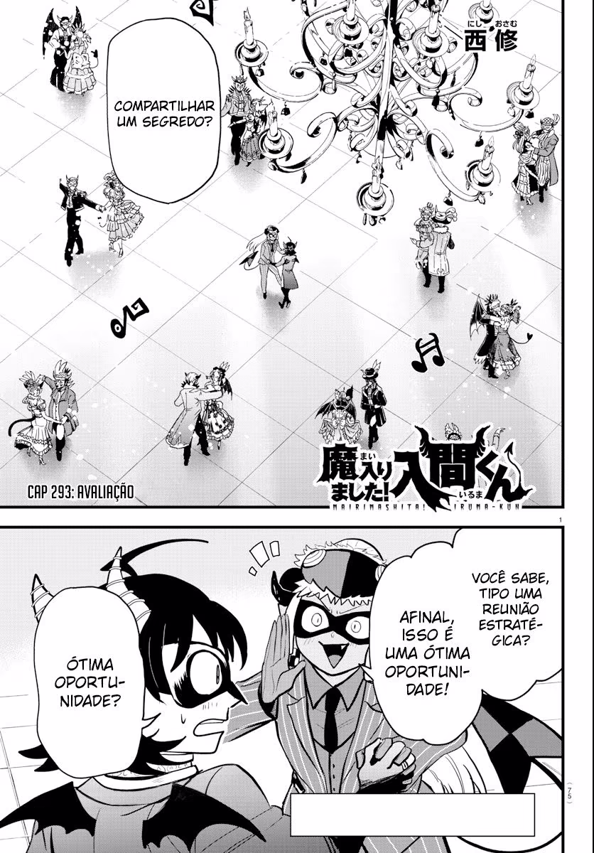 Mairimashita! Iruma-kun, capítulo 293, página 4