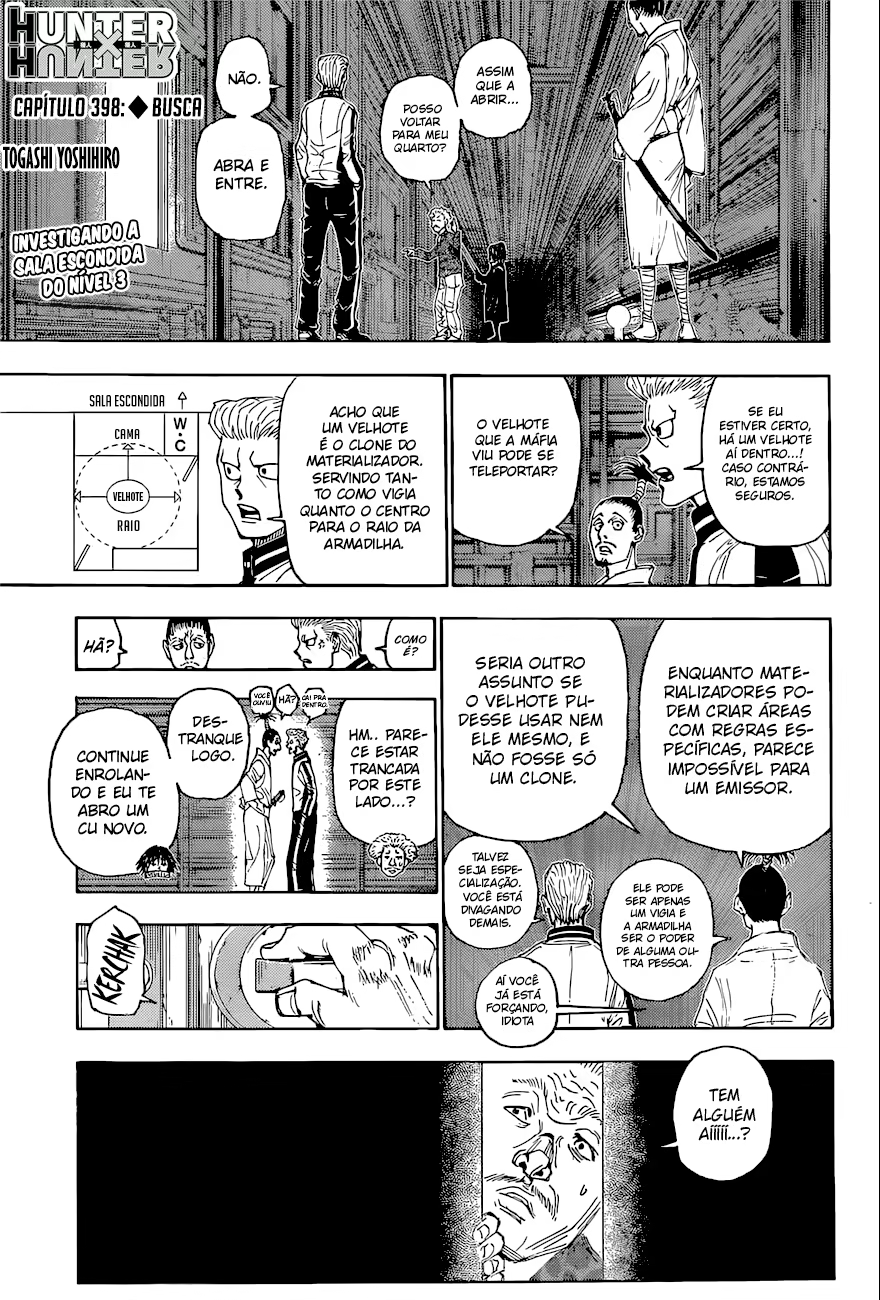 Hunter x Hunter, capítulo 398, página 2