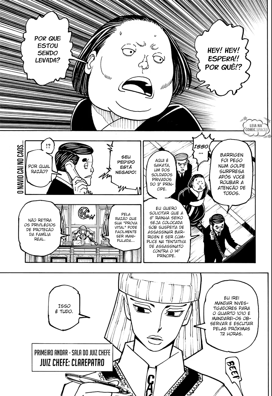Hunter x Hunter, capítulo 371, página 4