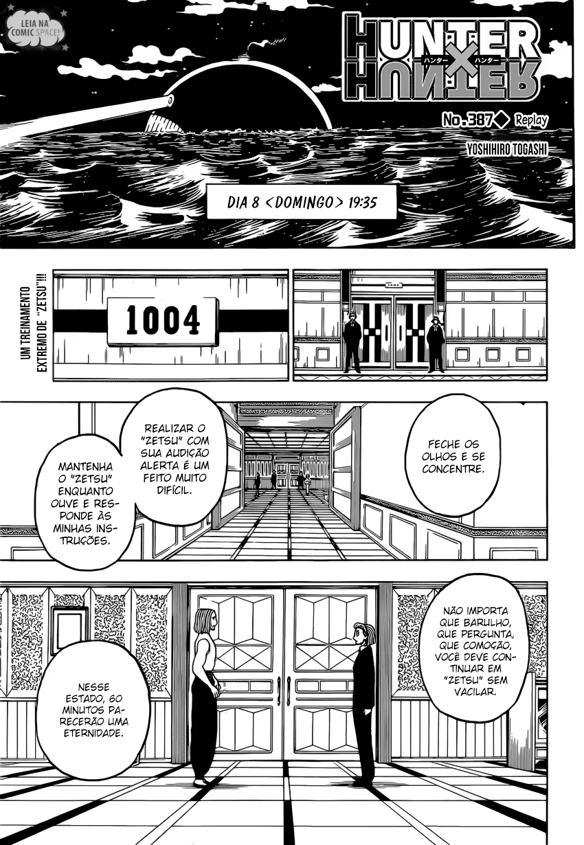 Hunter x Hunter, capítulo 387, página 2