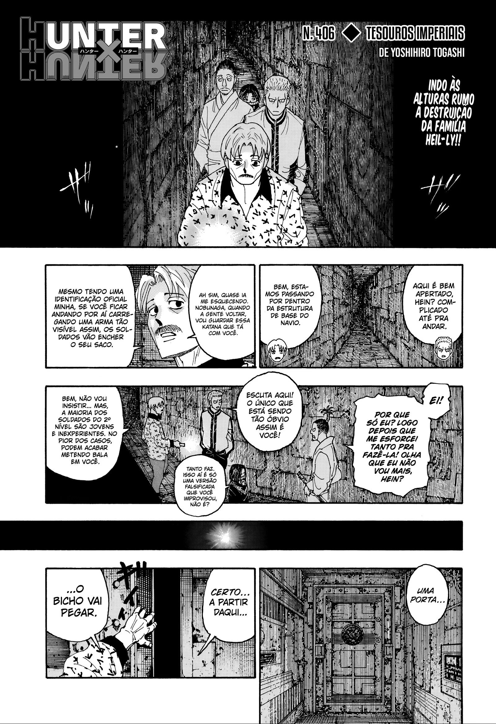 Hunter x Hunter, capítulo 406, página 3