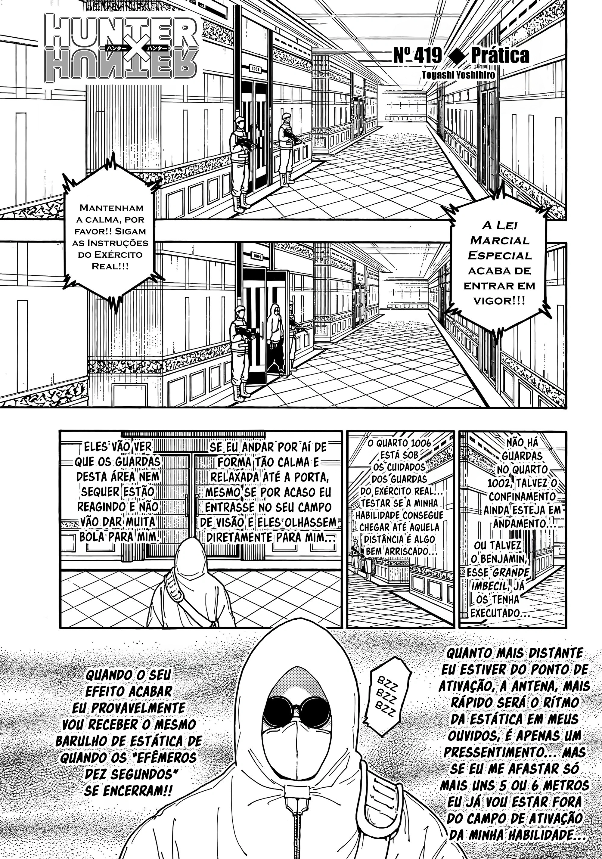 Hunter x Hunter, capítulo 419, página 2