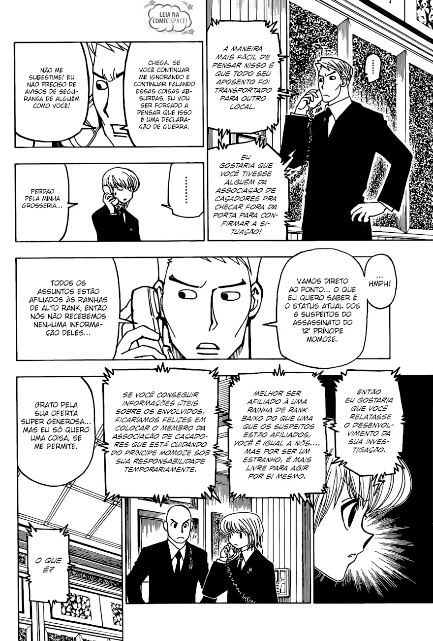 Hunter x Hunter, capítulo 374, página 4