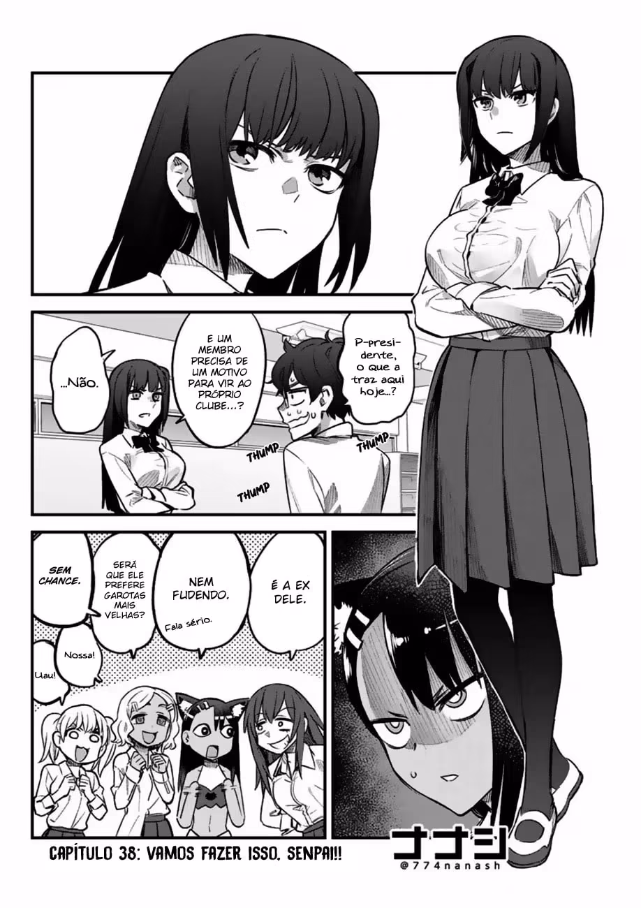 Ijiranaide, Nagatoro-san, capítulo 38, página 3