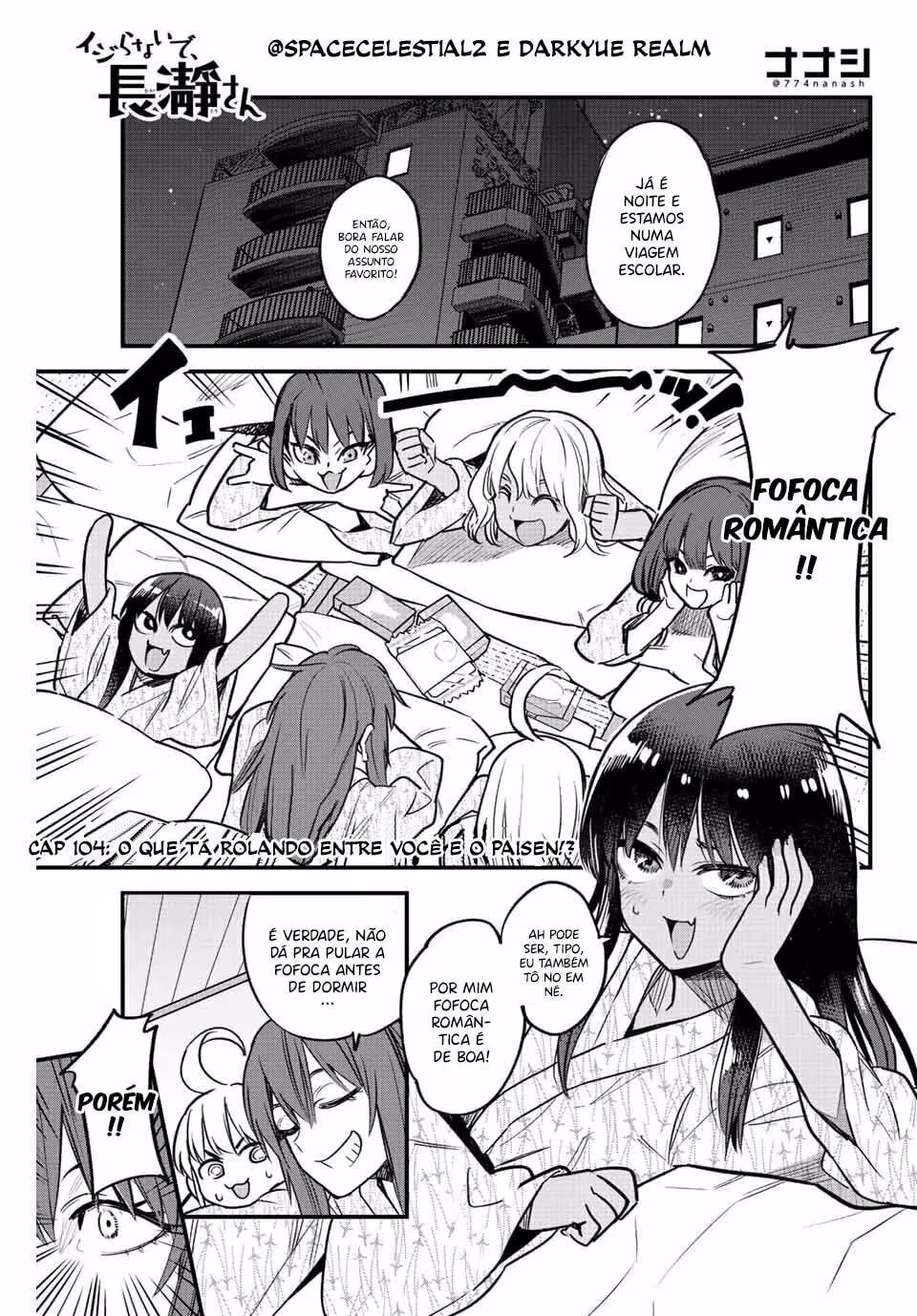 Ijiranaide, Nagatoro-san, capítulo 104, página 2