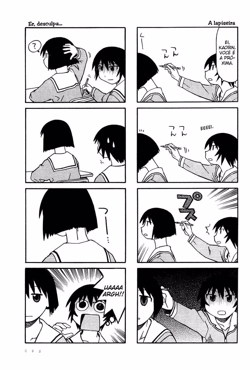 Azumanga Daioh, capítulo 24, página 3