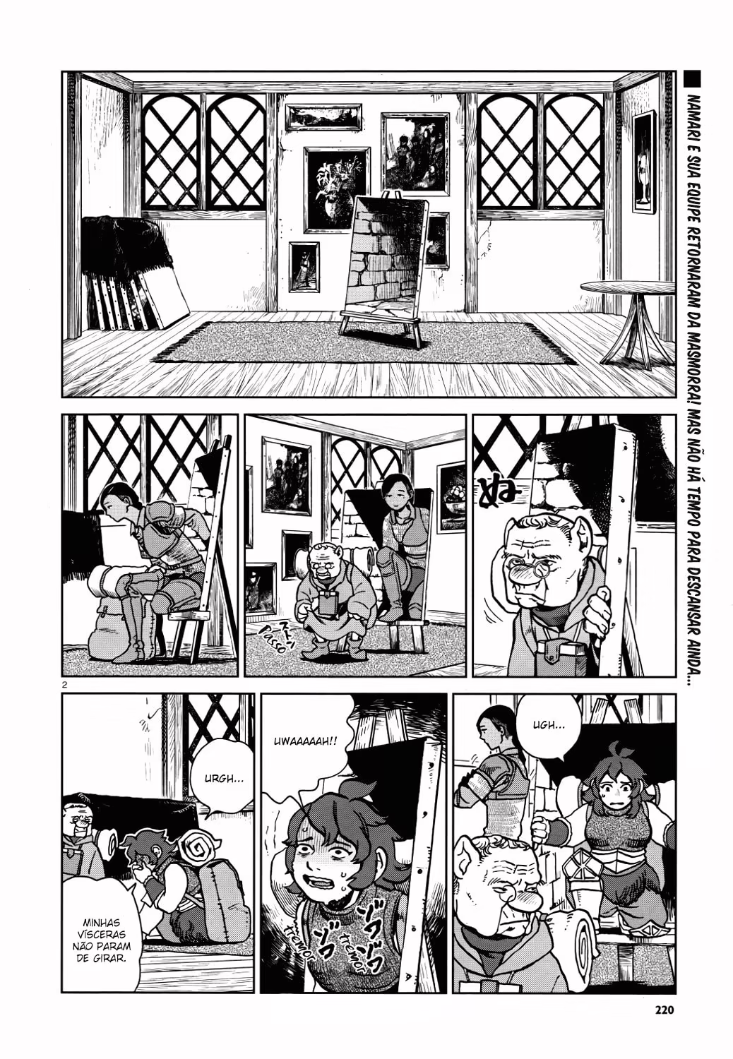 Dungeon Meshi, capítulo 22, página 4