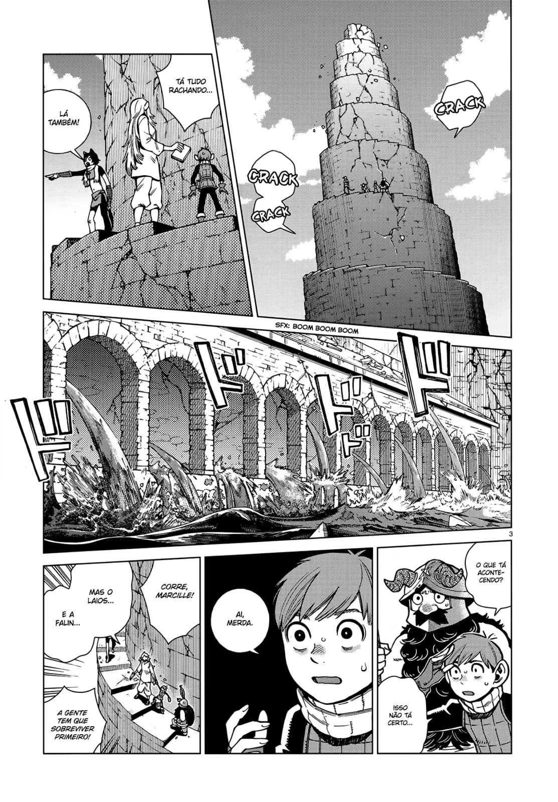 Dungeon Meshi, capítulo 92, página 3