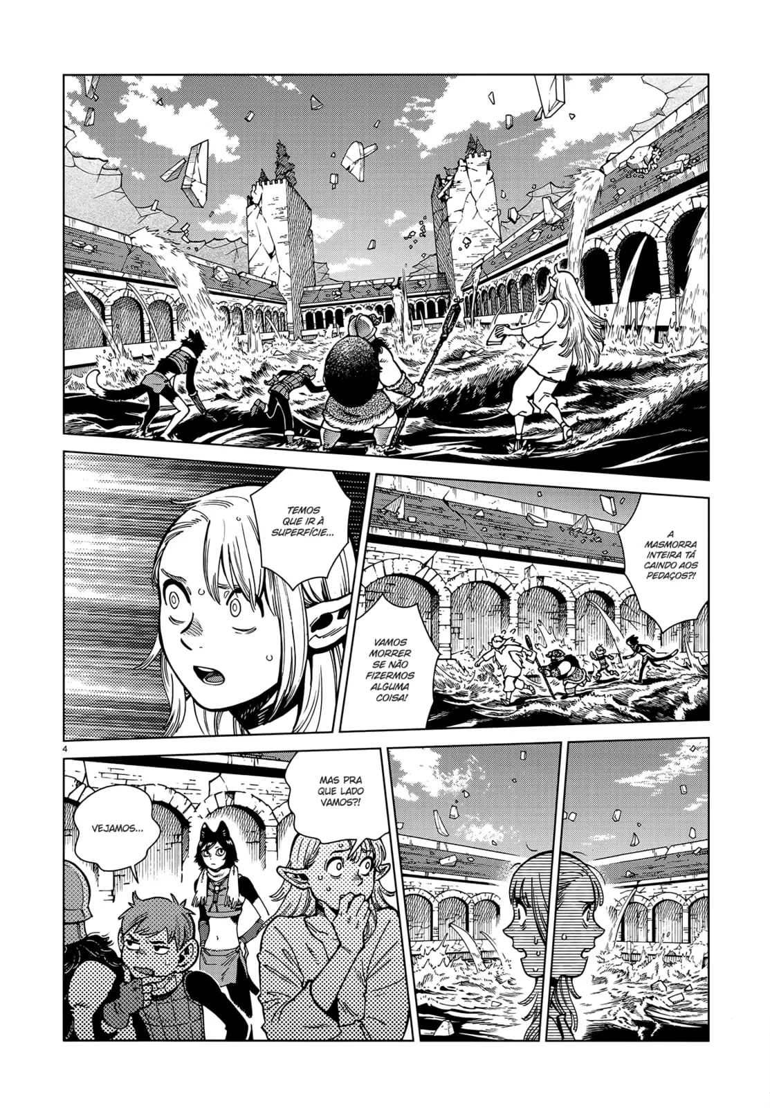 Dungeon Meshi, capítulo 92, página 4
