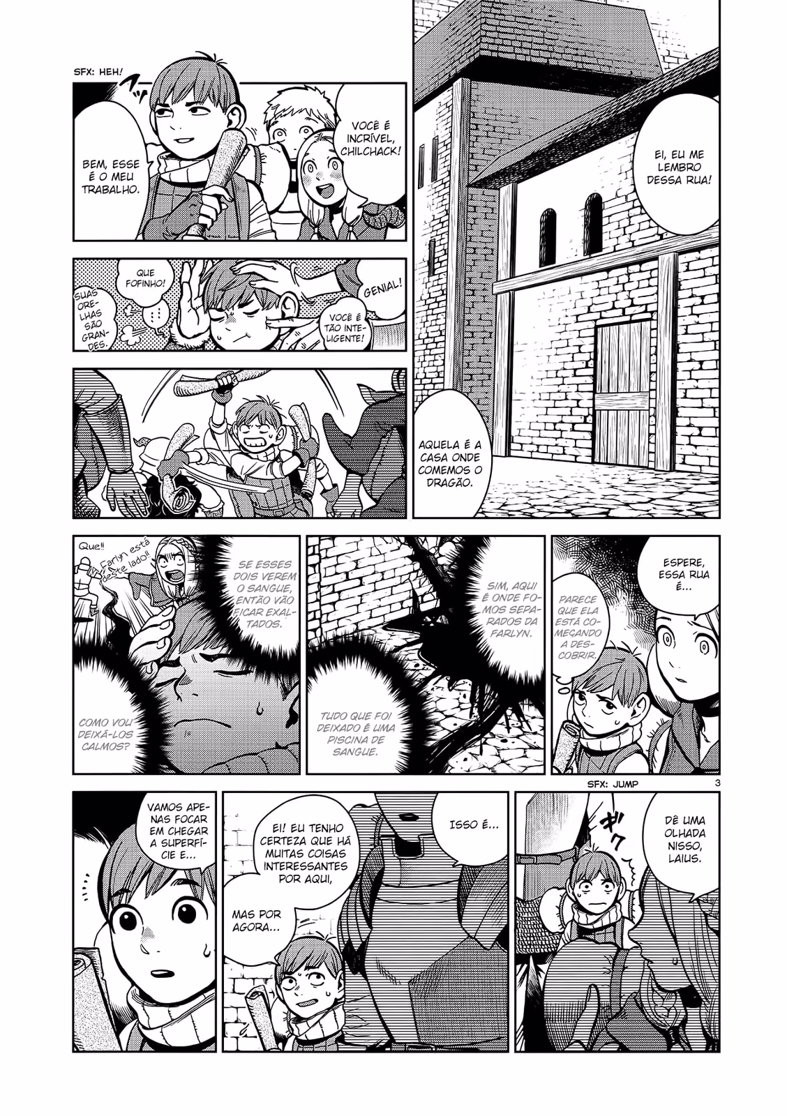 Dungeon Meshi, capítulo 35, página 3
