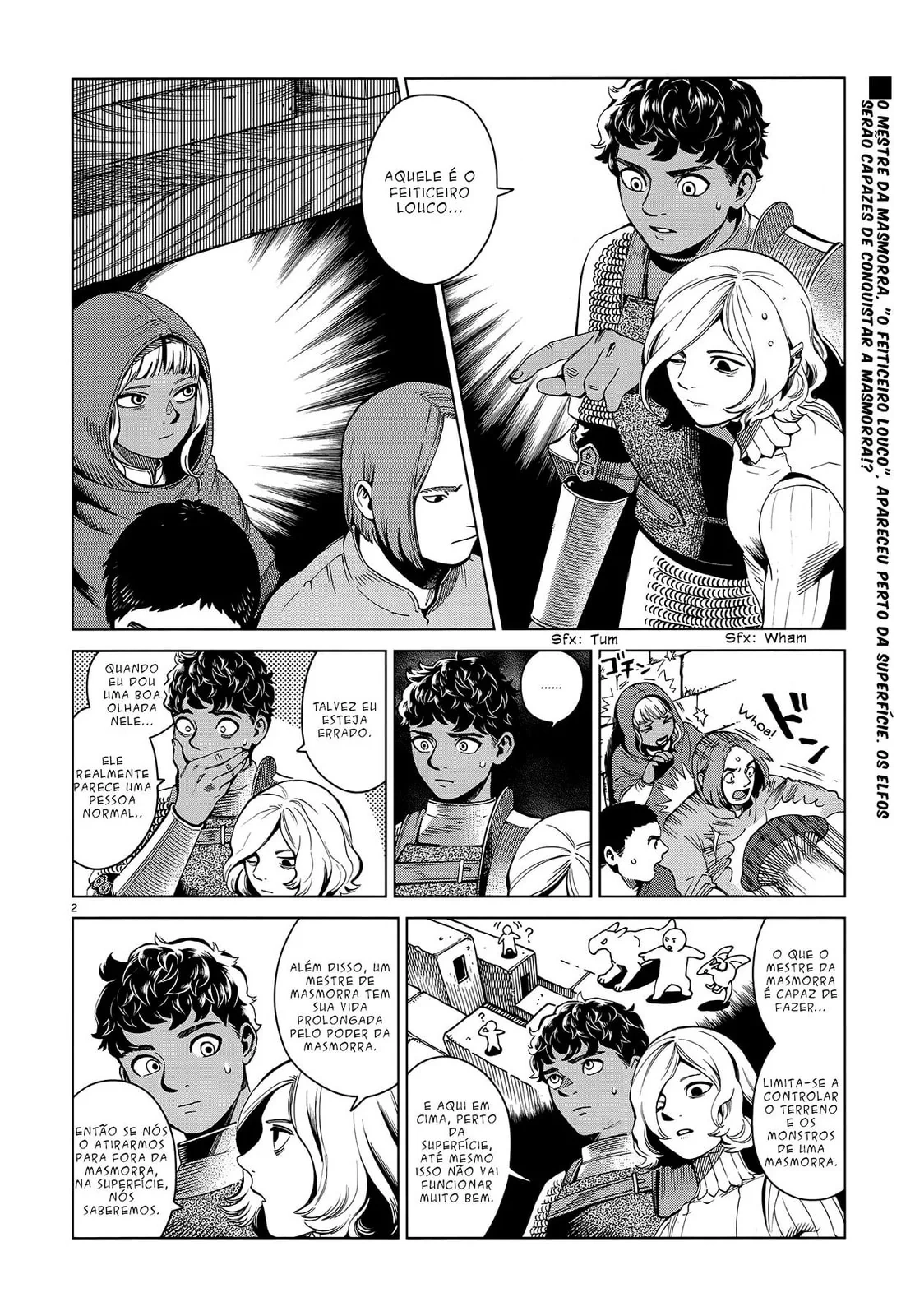 Dungeon Meshi, capítulo 55, página 4