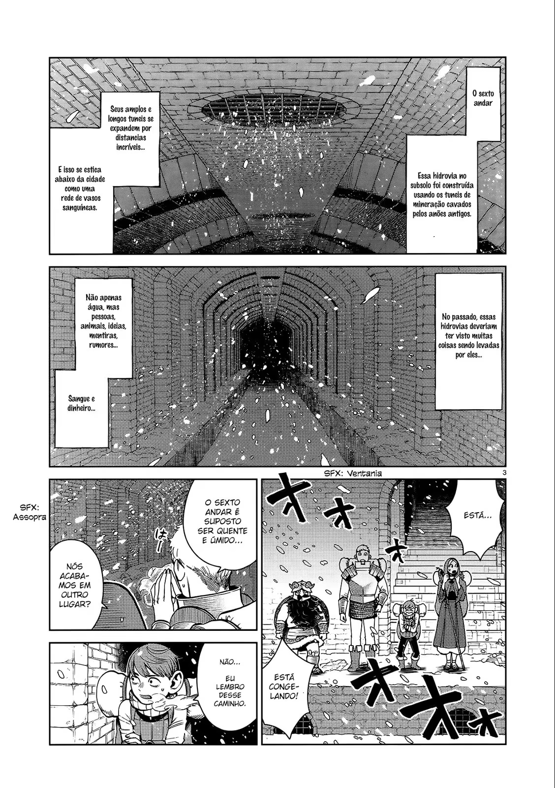 Dungeon Meshi, capítulo 39, página 3