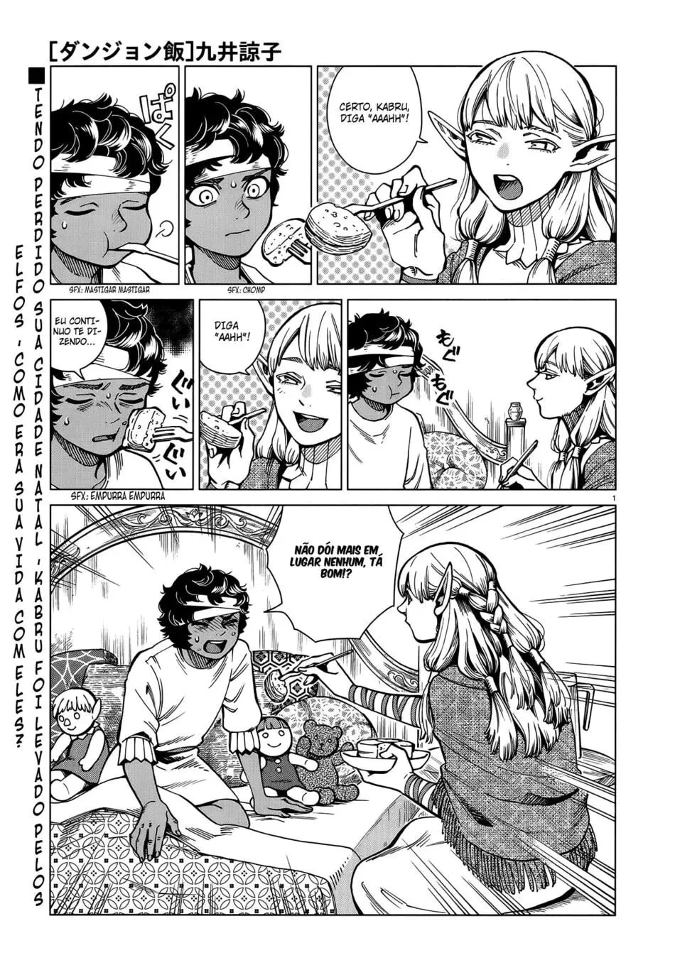 Dungeon Meshi, capítulo 61, página 3