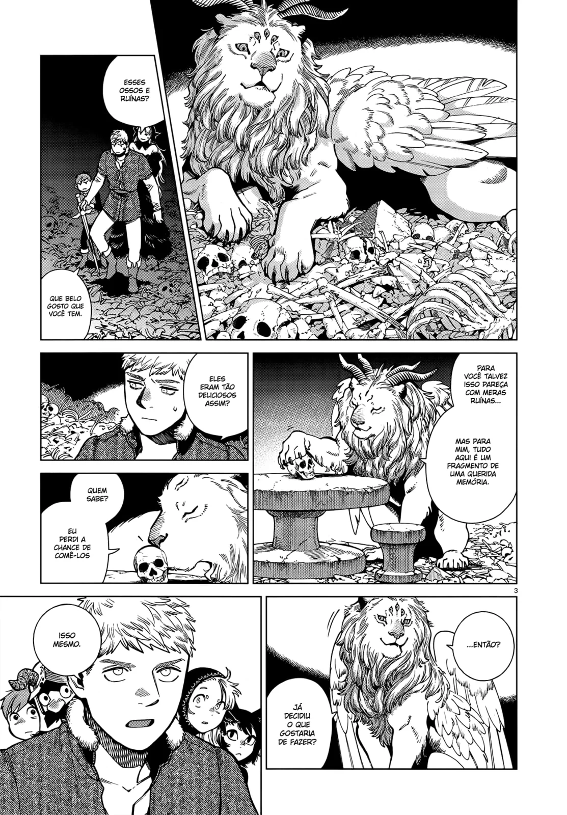Dungeon Meshi, capítulo 88, página 3