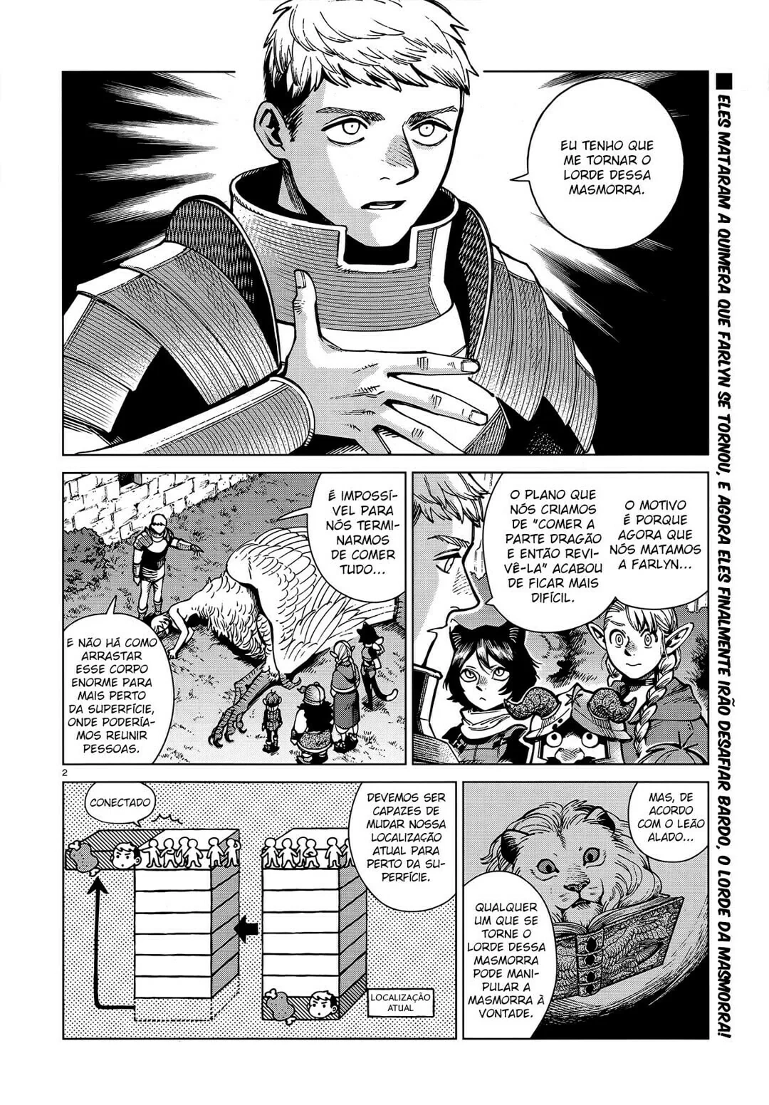 Dungeon Meshi, capítulo 69, página 4