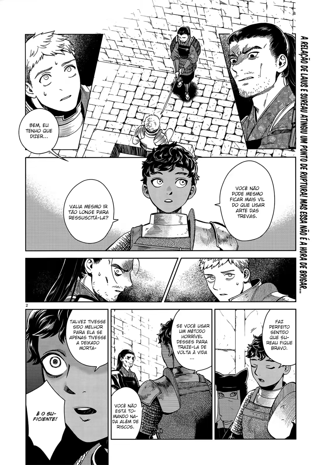 Dungeon Meshi, capítulo 37, página 2