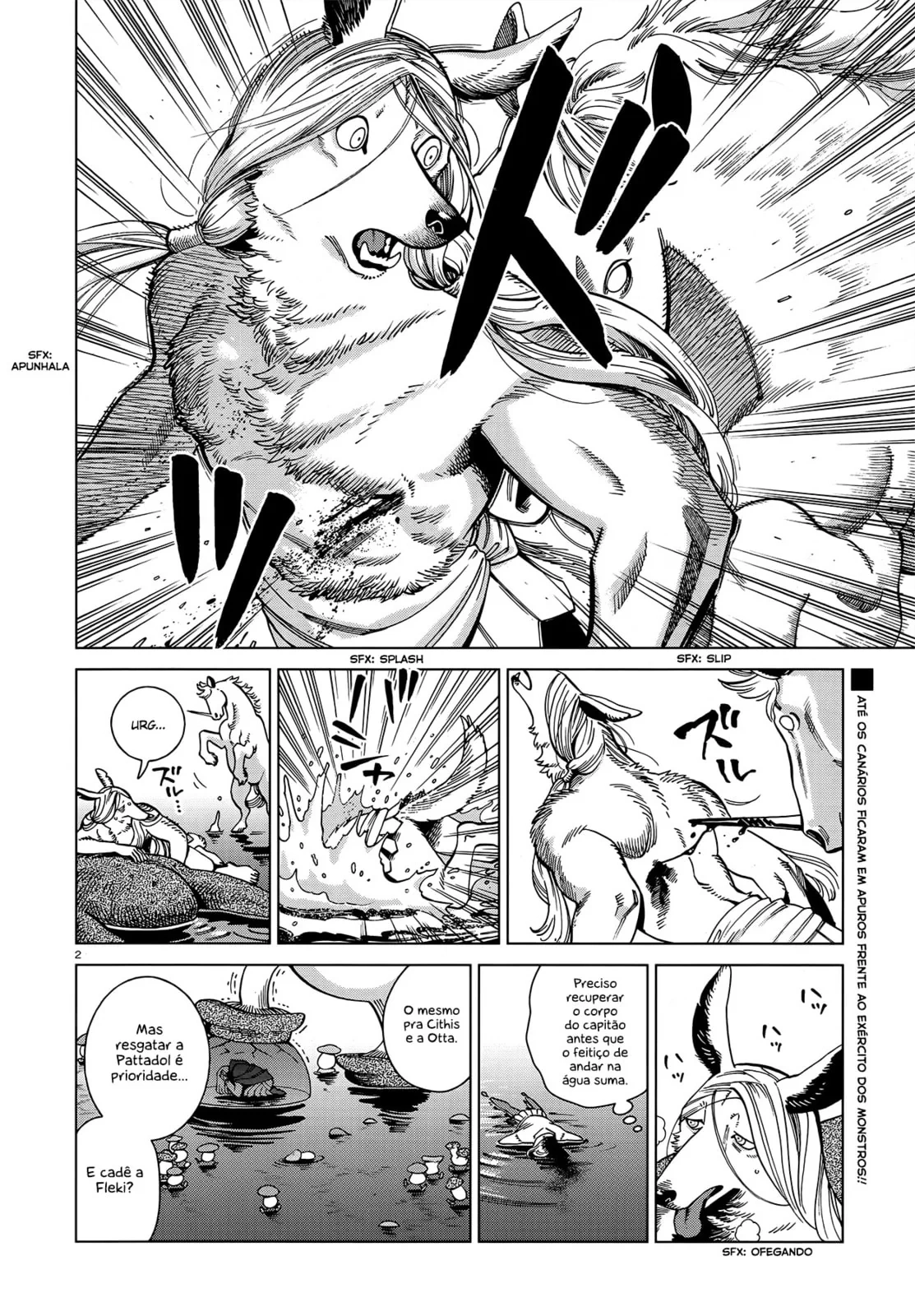Dungeon Meshi, capítulo 84, página 2