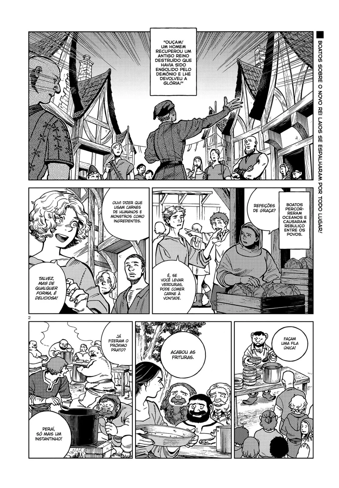 Dungeon Meshi, capítulo 97, página 2
