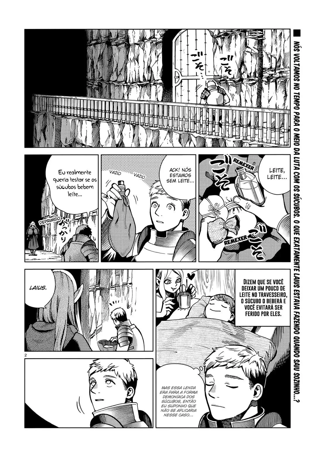 Dungeon Meshi, capítulo 60, página 4