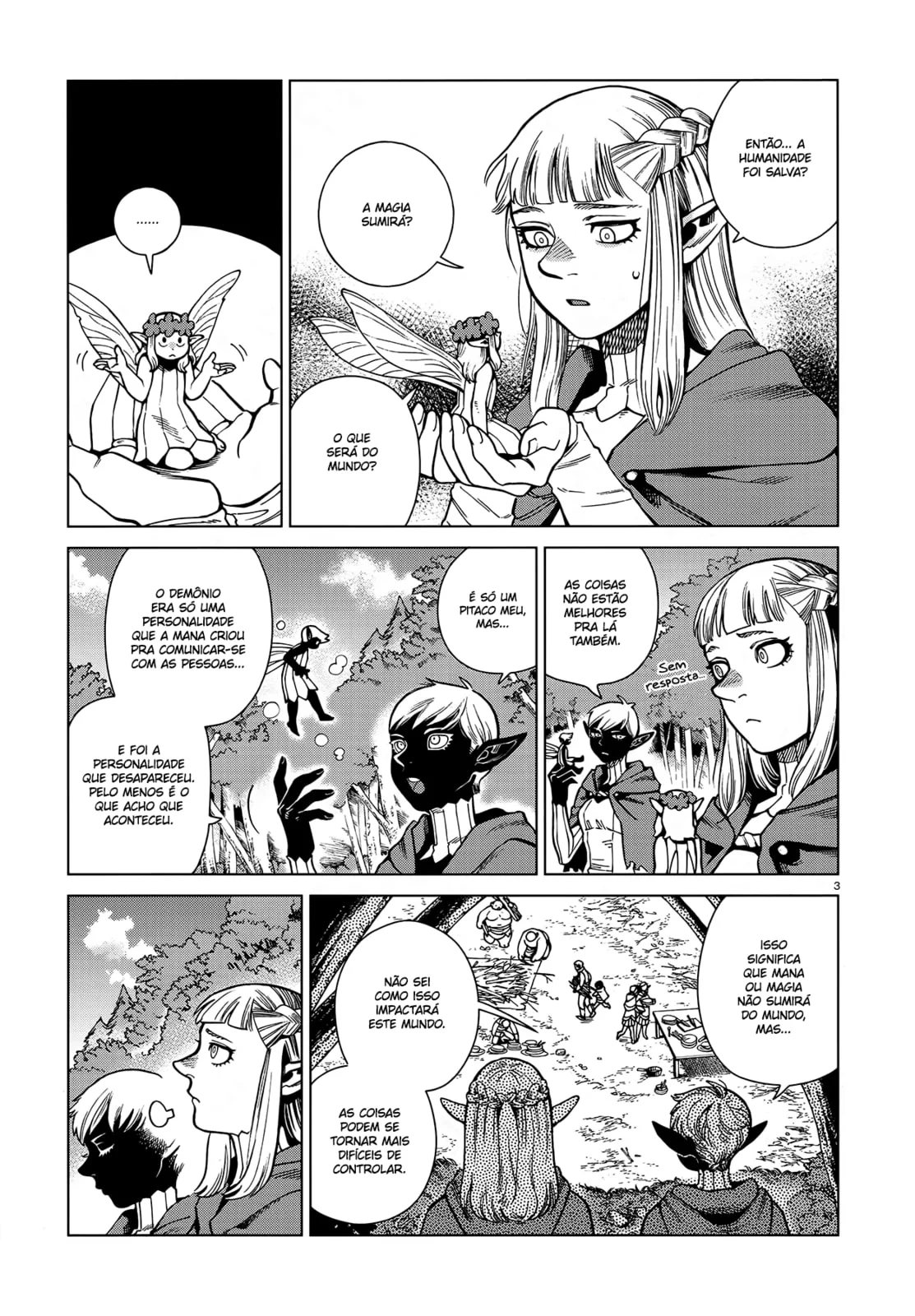 Dungeon Meshi, capítulo 94, página 3