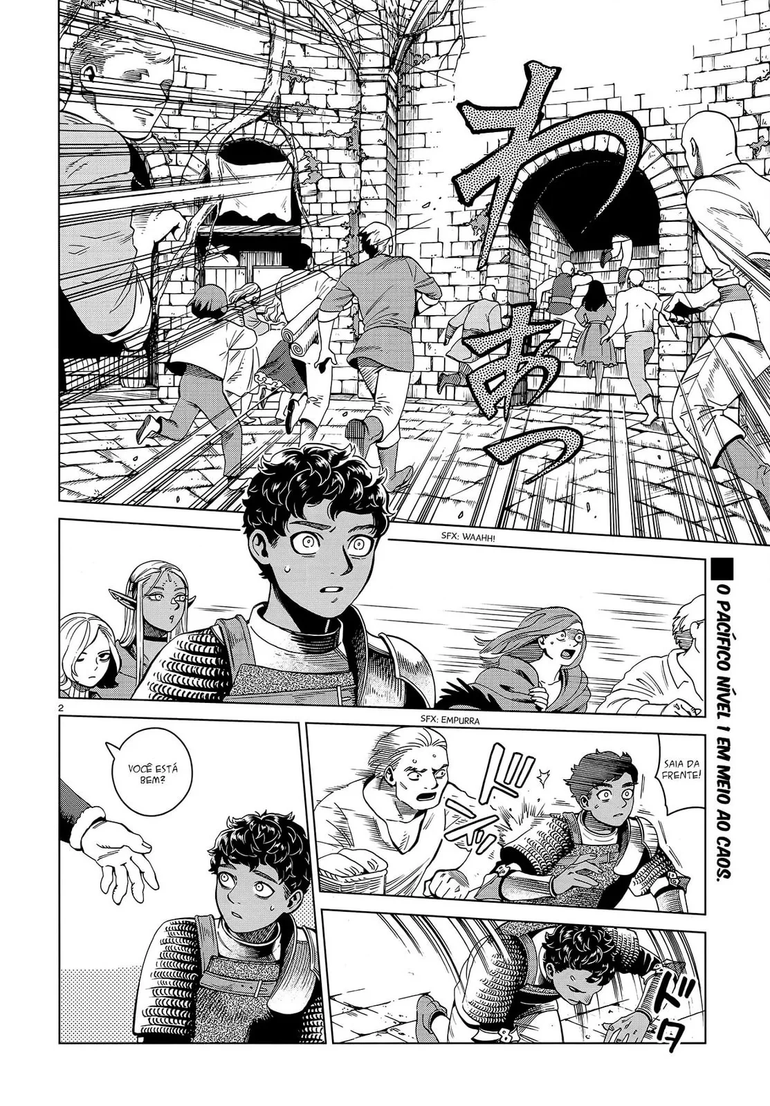 Dungeon Meshi, capítulo 54, página 4