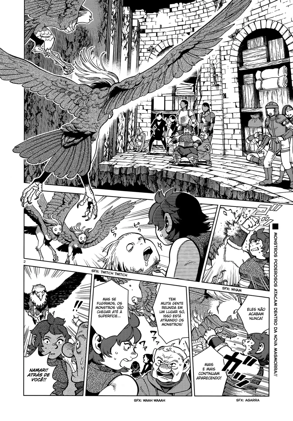 Dungeon Meshi, capítulo 78, página 2