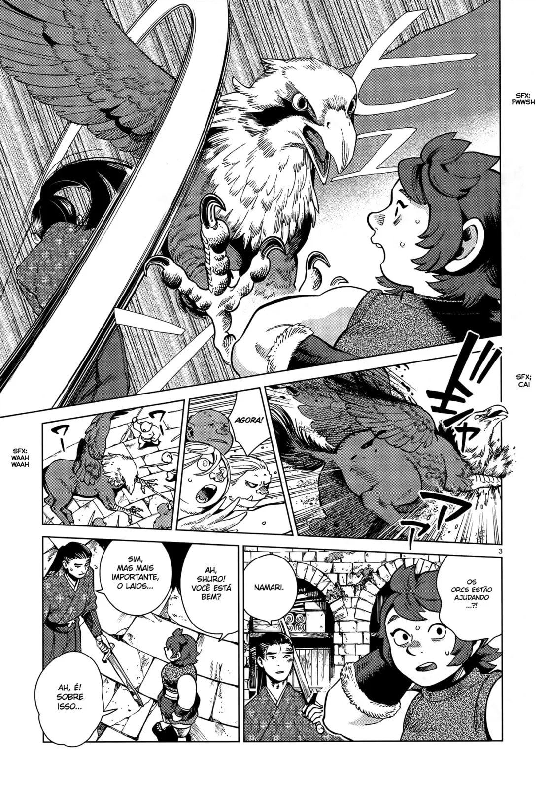 Dungeon Meshi, capítulo 78, página 3