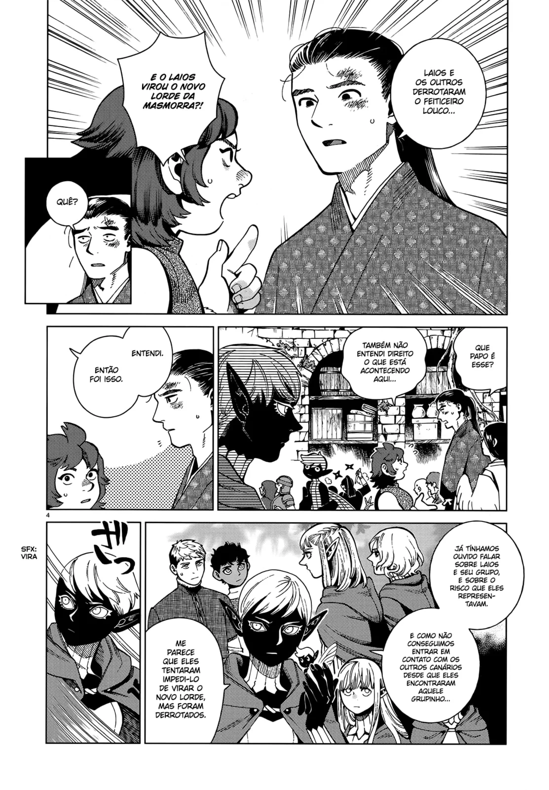 Dungeon Meshi, capítulo 78, página 4