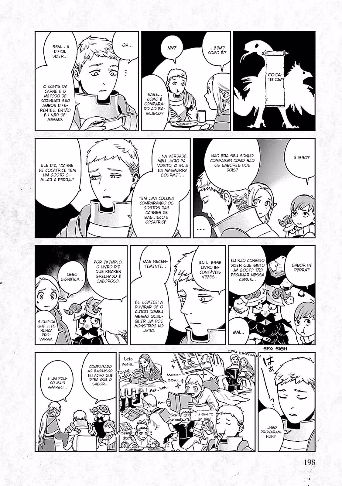 Dungeon Meshi, capítulo 35.5, página 3