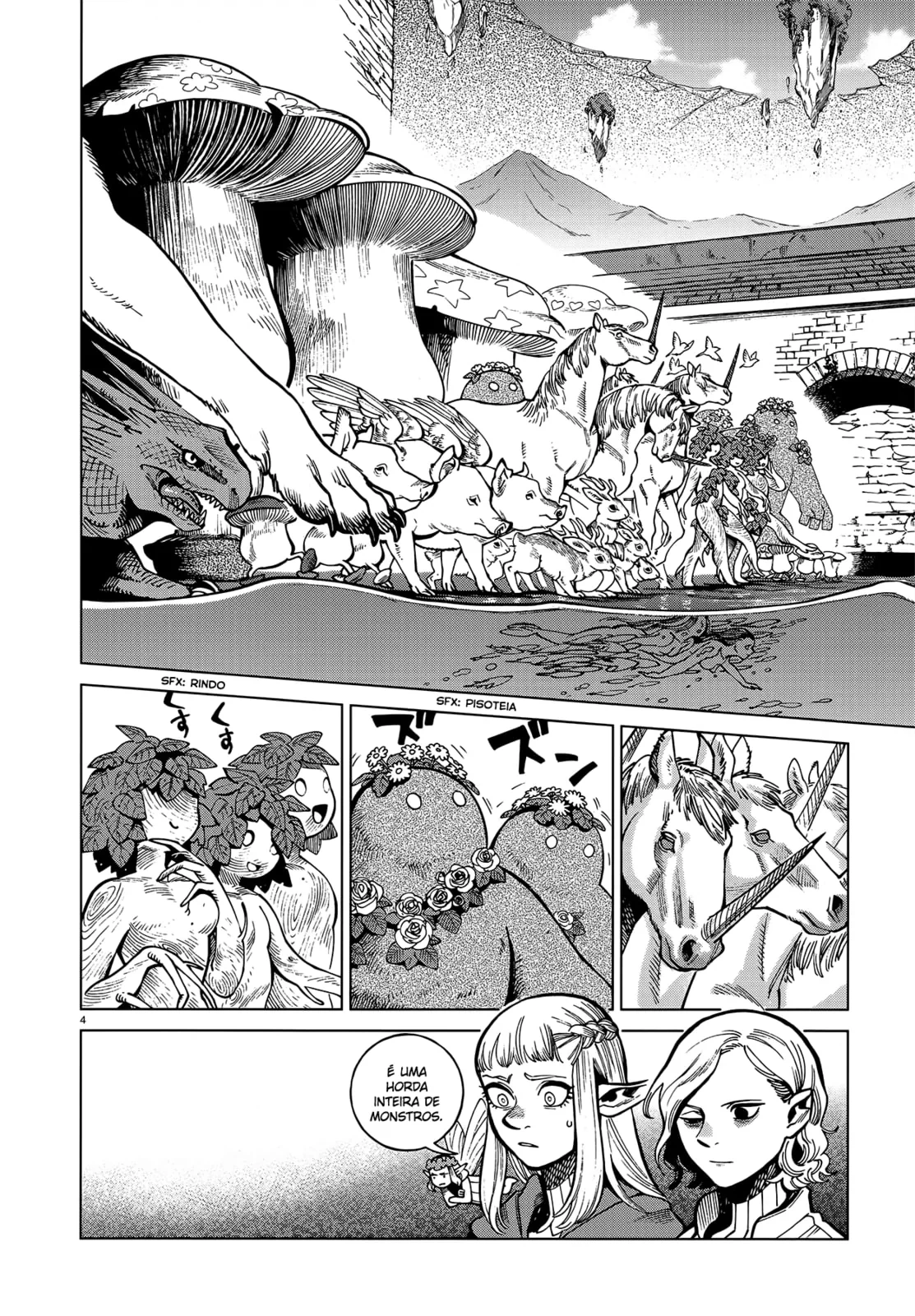 Dungeon Meshi, capítulo 83, página 4