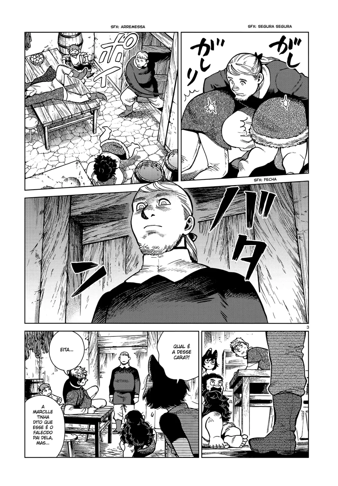 Dungeon Meshi, capítulo 81, página 3
